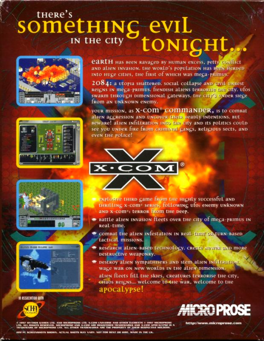 X-COM - Apocalypse — box-2D-back (EU)