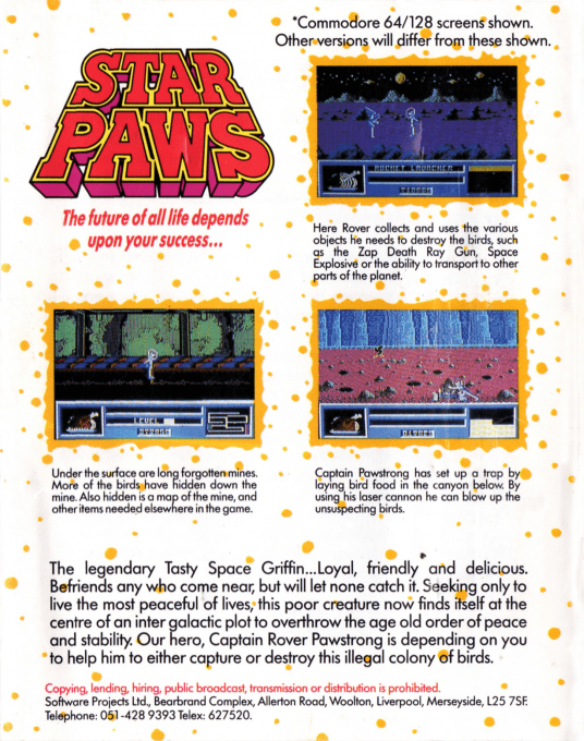 Star Paws — box-2D-back (EU)