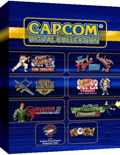 Capcom Digital Collection — box-3D (WOR)