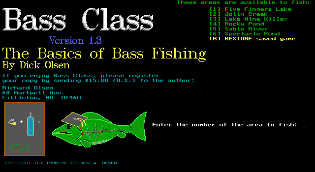 Bass Class box art