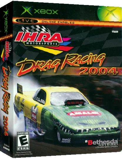 IHRA Drag Racing 2004 — box-3D (US)