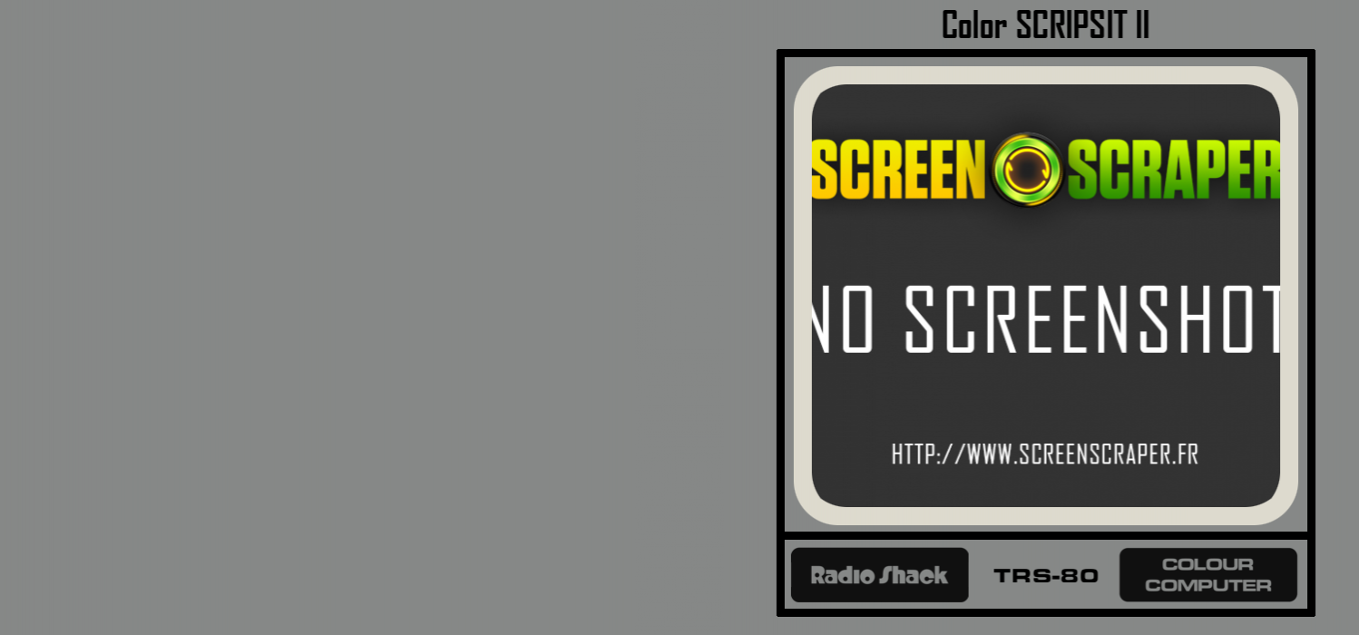 Color SCRIPSIT II — box-texture (SS)