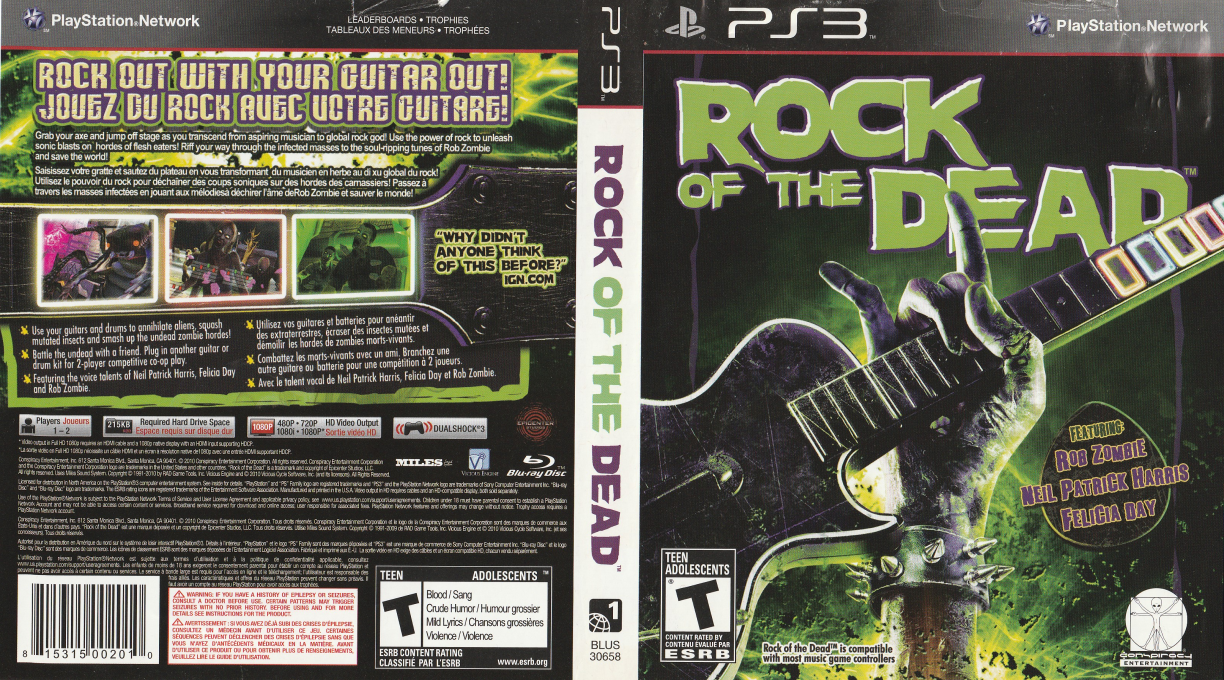 Rock of the Dead — box-texture (CA)