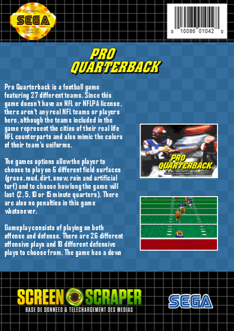 Pro Quarterback — box-2D-back (SS)