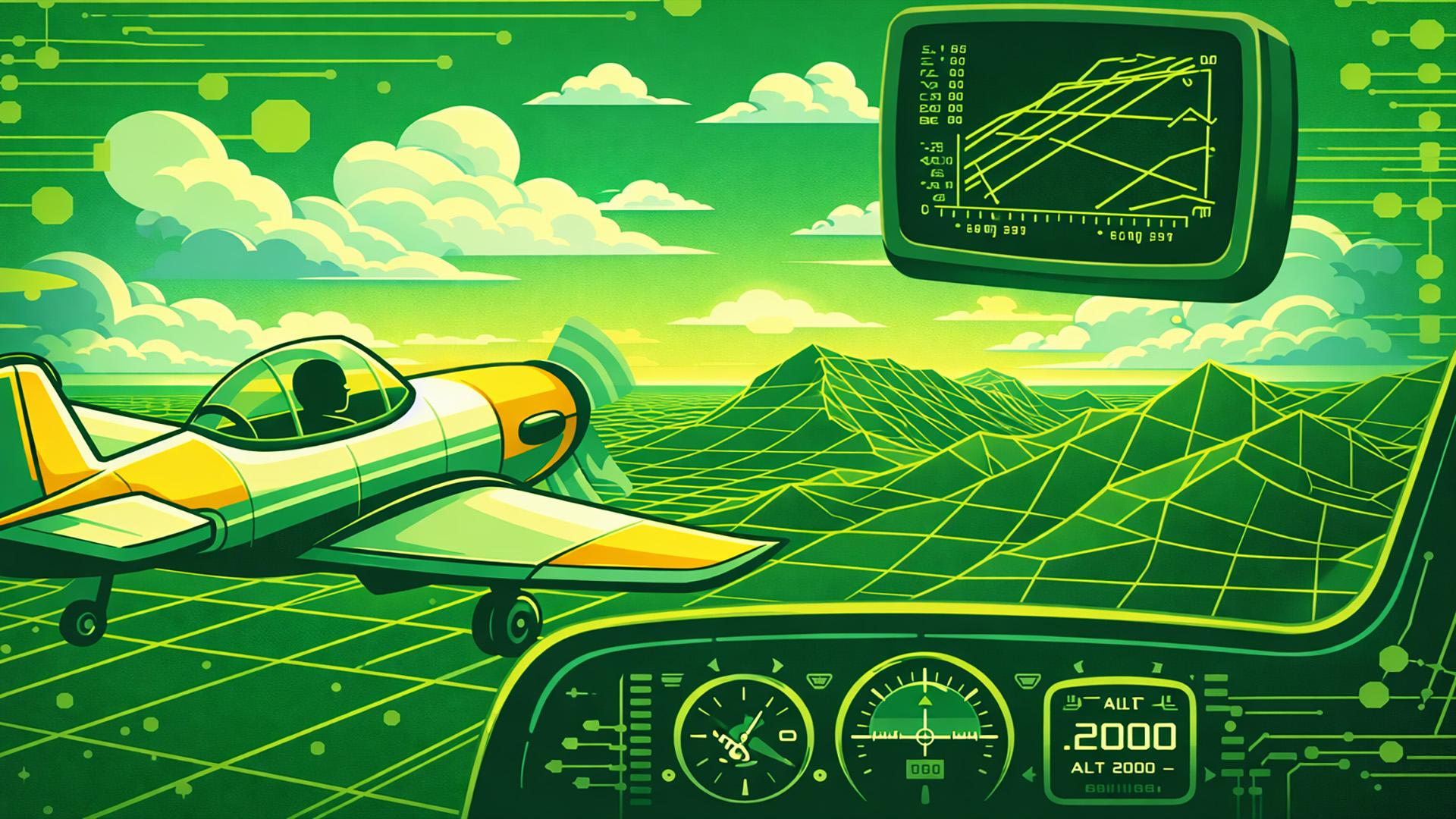 A2-FS1 Flight Simulator — fanart