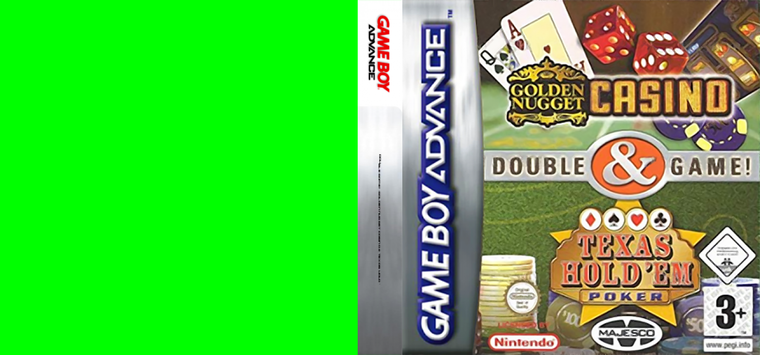 Double Game! - Golden Nugget Casino And Texas Hold 'em Poker — box-texture (EU)