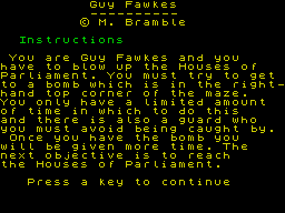 Guy Fawkes — sstitle (WOR)