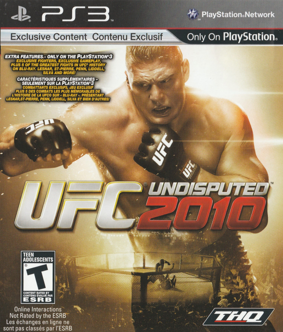 UFC Undisputed 2010 box art
