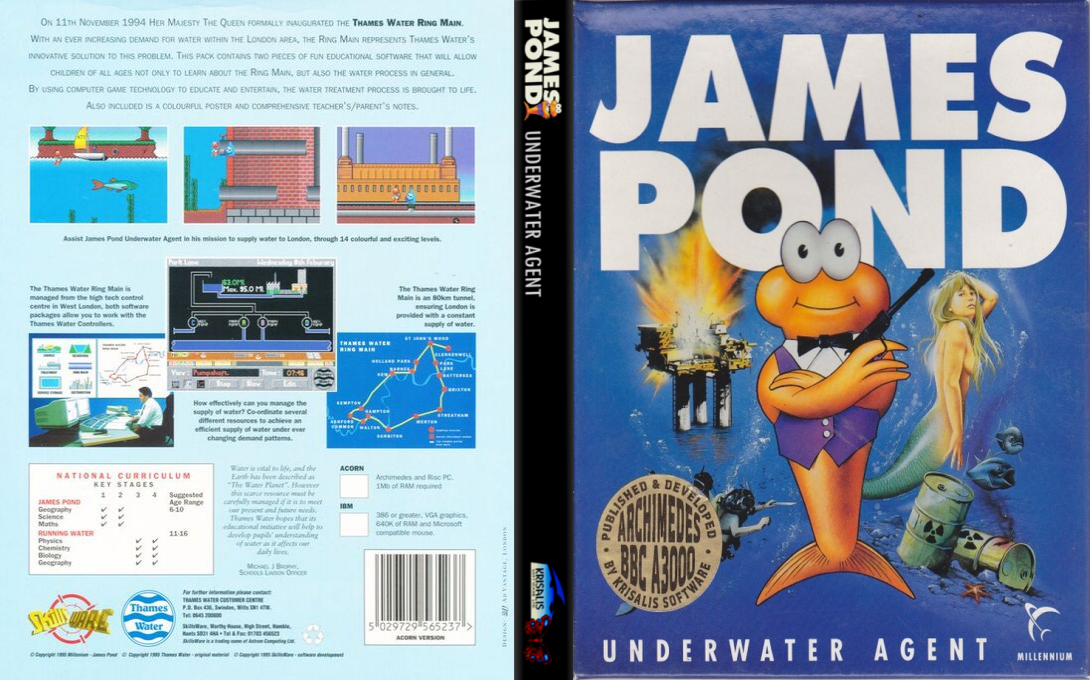 James Pond — box-texture (UK)
