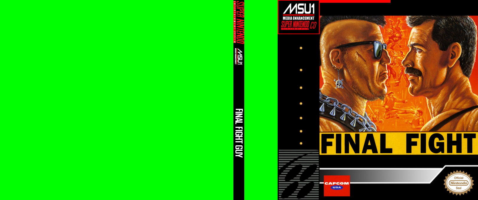 Final Fight Guy — box-texture (US)