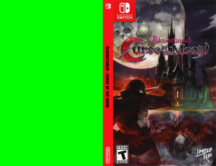 Bloodstained - Curse Of The Moon — box-texture (US)