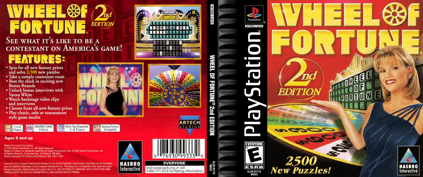 Wheel Of Fortune - 2nd Edition — box-texture (US)