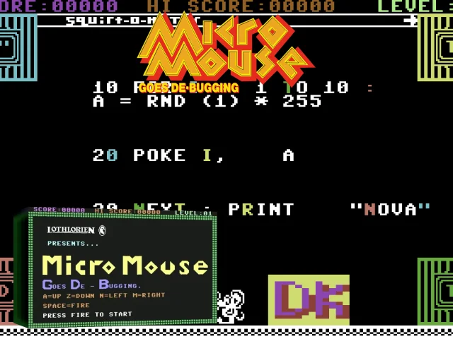 Micro Mouse Goes De-Bugging — mixrbv2 (WOR)