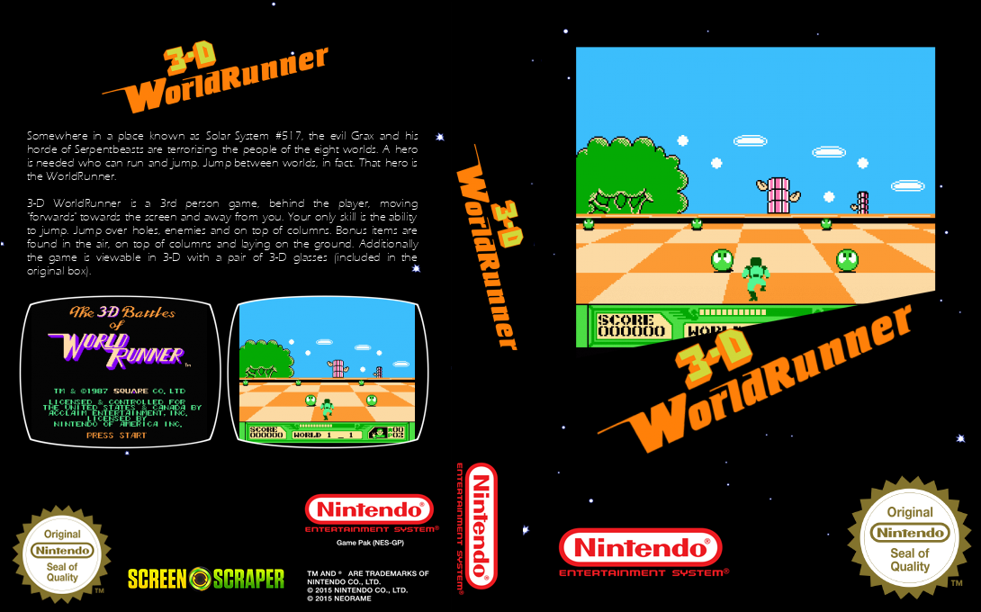 3-D WorldRunner — box-texture (SS)