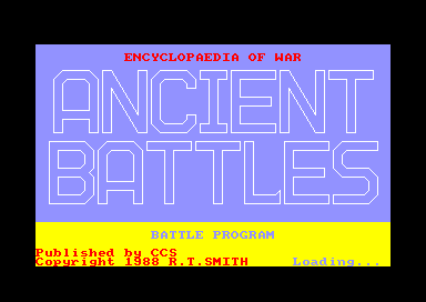 Encyclopedia Of War - Ancient Battles — sstitle (EU)