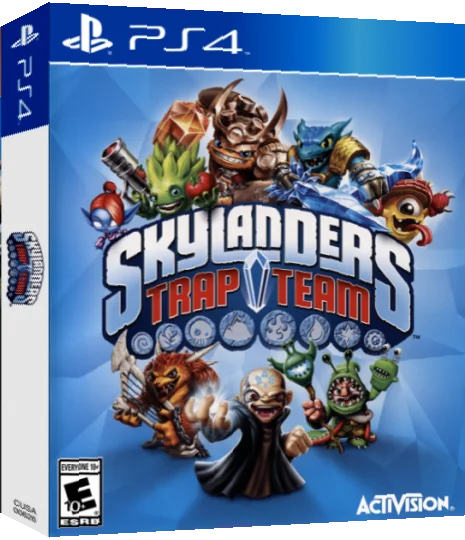 Skylanders - Trap Team — box-3D (US)