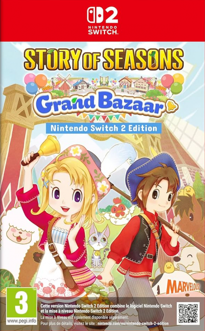 Story of Seasons - Grand Bazaar -Nintendo Switch 2 Edition- — box-2D (EU)