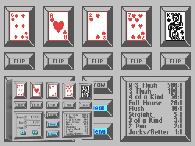 Star Video Poker — mixrbv2 (WOR)
