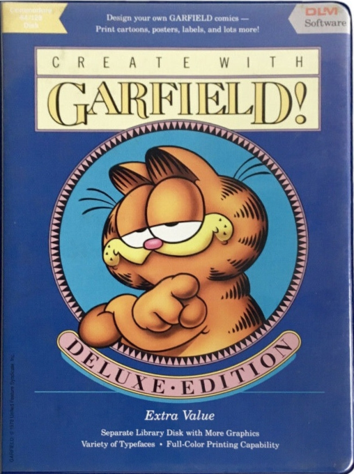 Create with Garfield! : Deluxe Edition box art