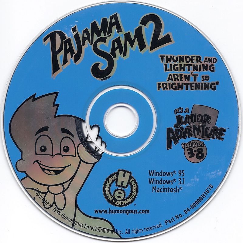 Pajama Sam 2: Thunder and Lightning Aren't so Frightening — support-2D (WOR)