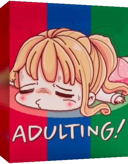 Adulting! Soundtrack — box-3D (WOR)