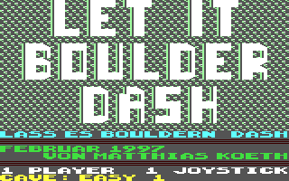 Let It Boulder Dash — sstitle (WOR)