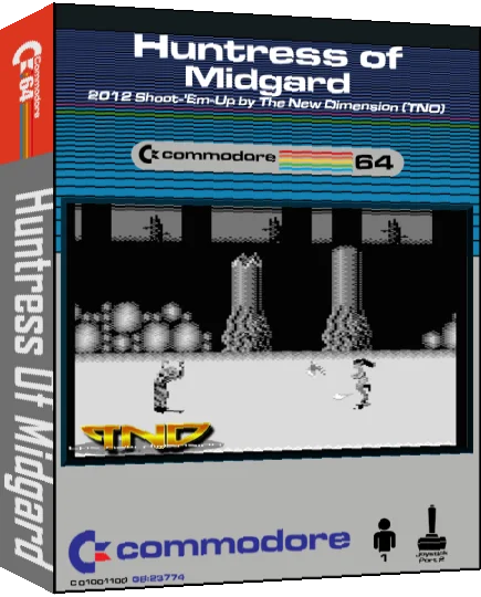 Huntress Of Midgard — box-3D (CUS)