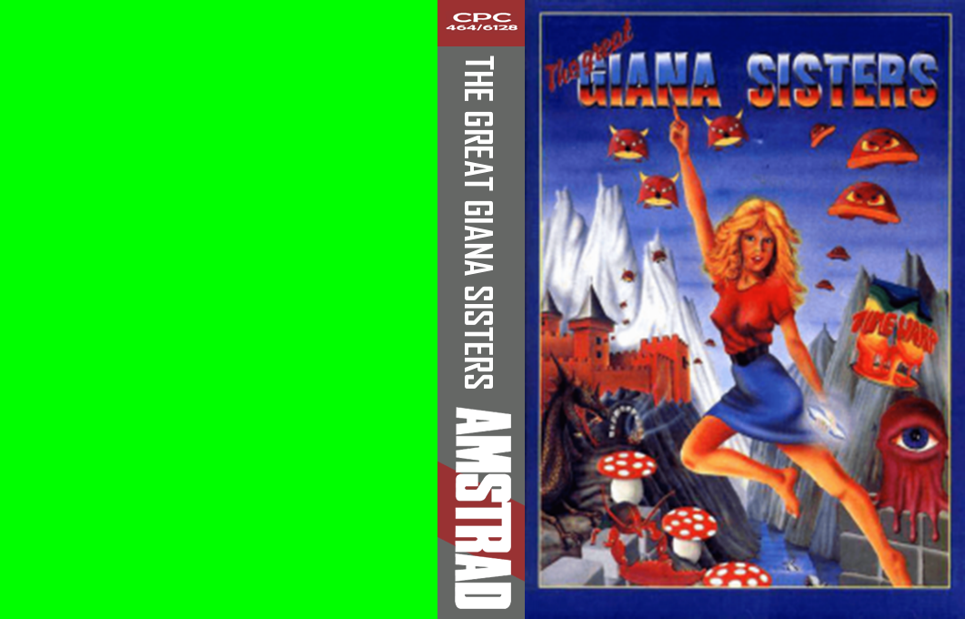 Great Giana Sisters, The — box-texture (EU)