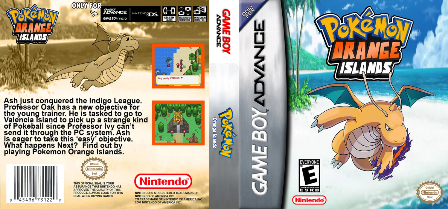 Pokemon : Orange Islands — box-texture (US)