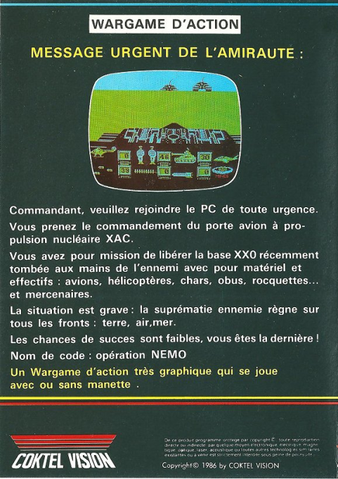 Opération Némo — box-2D-back (WOR)
