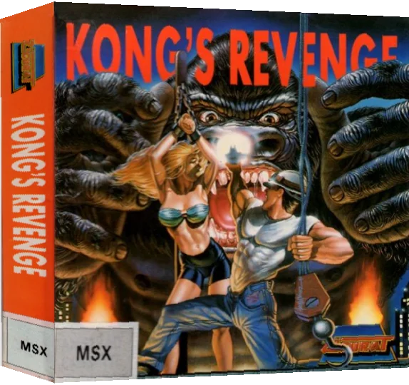 Kong's Revenge — box-3D (SP)
