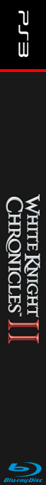 White Knight Chronicles II — box-2D-side (EU)