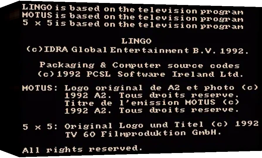 Lingo — box-3D (WOR)
