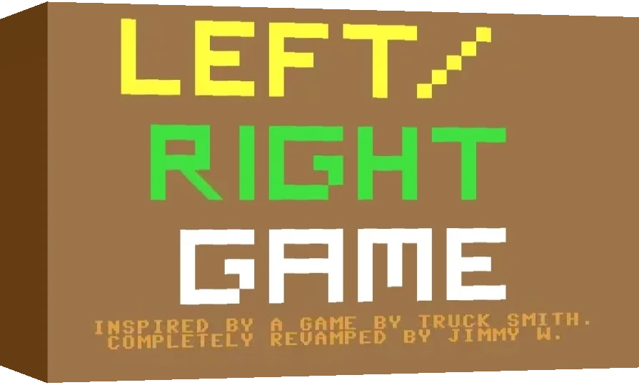 Left/Right Game — box-3D (WOR)