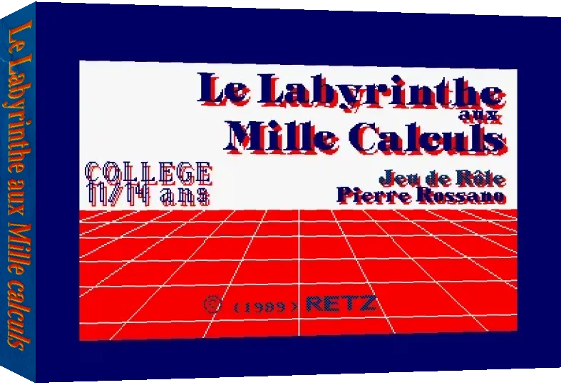 Labyrinthe Aux Mille Calculs, Le — box-3D (WOR)