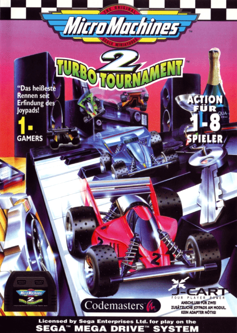 Micro Machines 2 - Turbo Tournament — box-2D (DE)