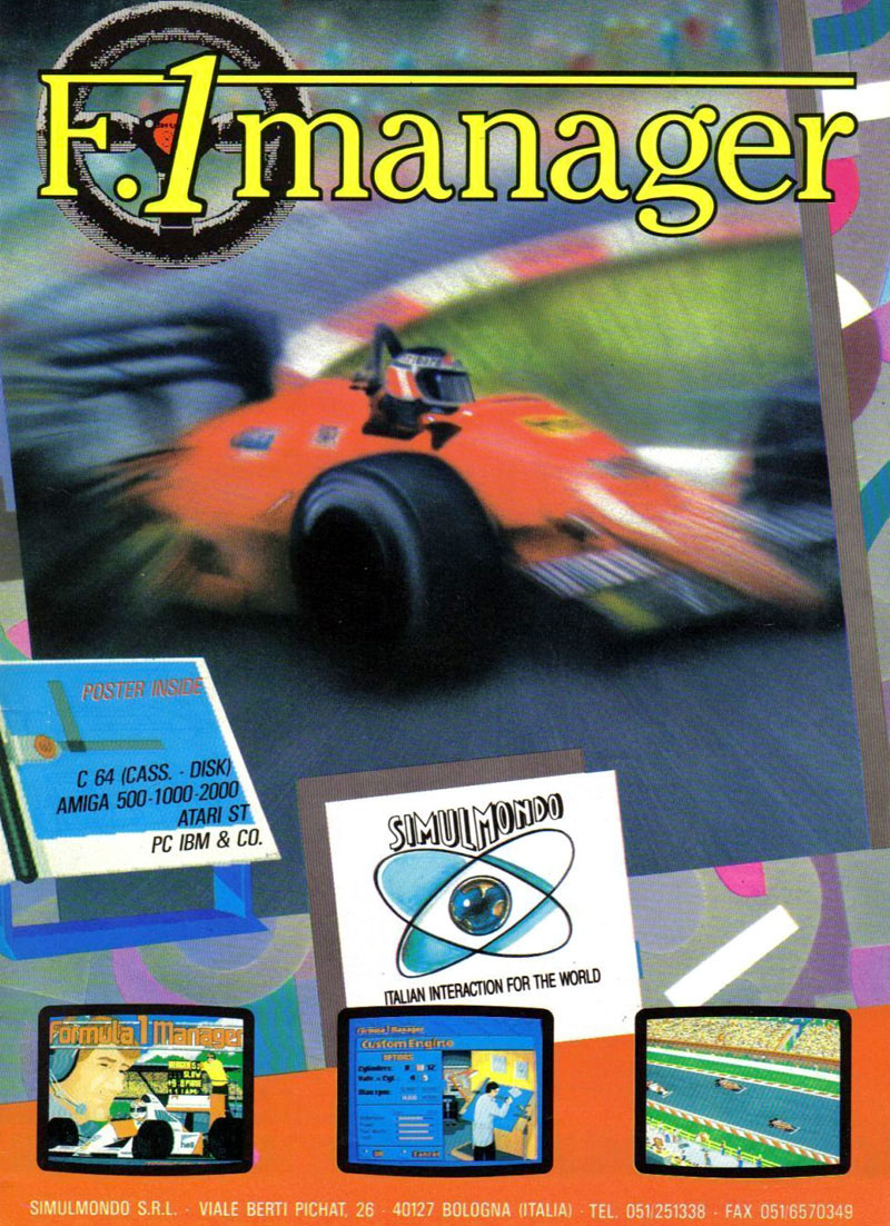 F1 Manager box art