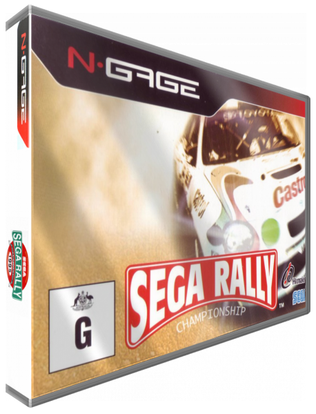 Sega Rally Championship — box-3D (AU)
