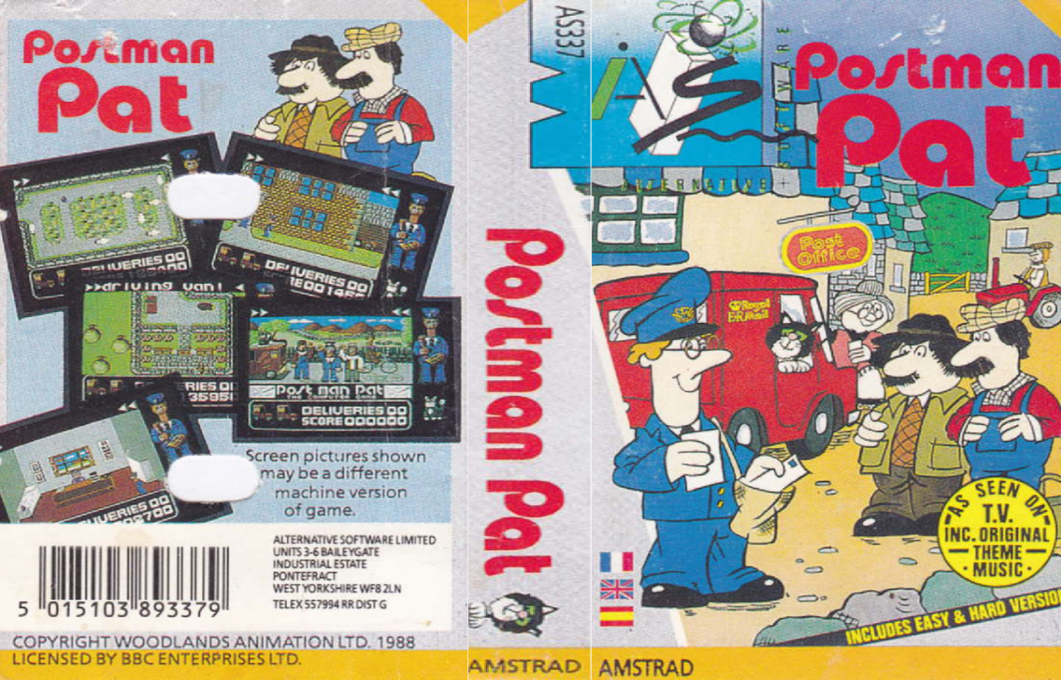 Postman Pat — box-texture (EU)