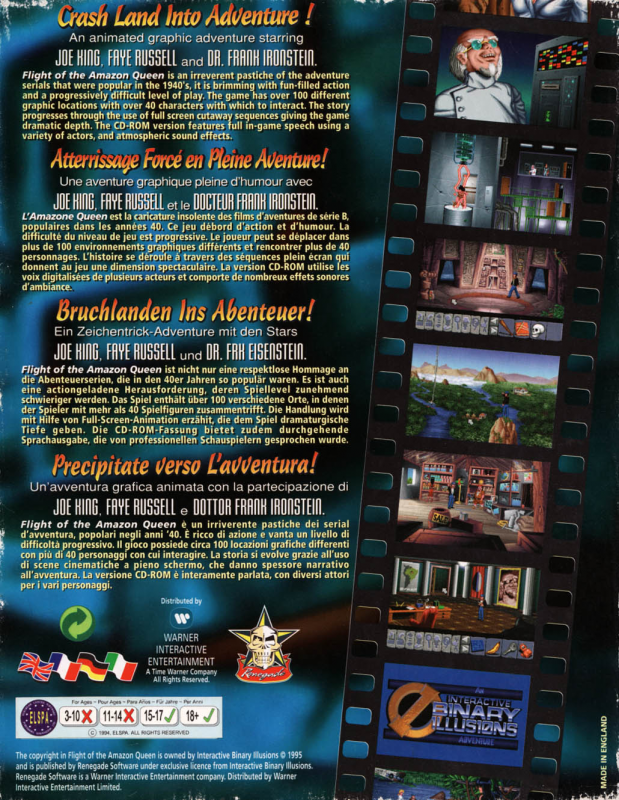Flight Of The Amazon Queen — box-2D-back (FR)