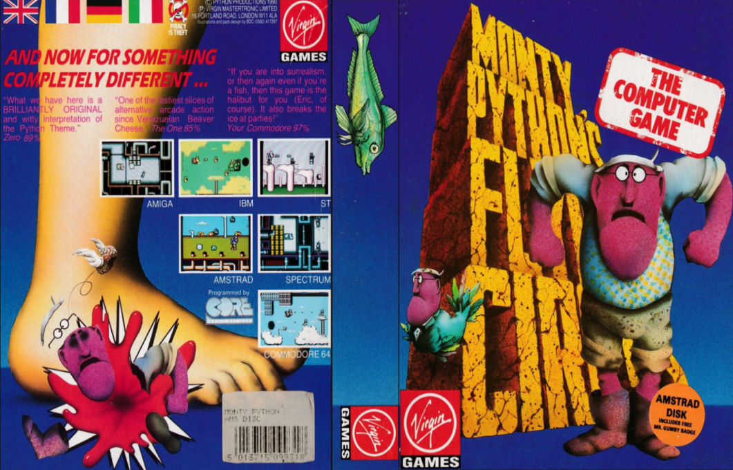 Monty Python's Flying Circus — box-texture (EU)