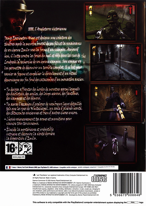 Daemon Summoner — box-2D-back (FR)