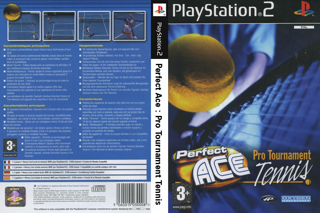 Perfect Ace - Pro Tournament Tennis — box-texture (EU)