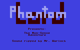 The Non-Sense Adventure — sstitle (DE)
