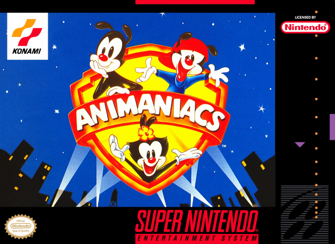 Animaniacs box art