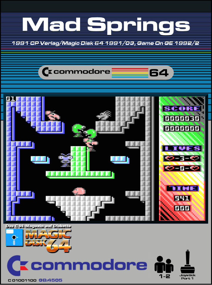 Mad Springs box art