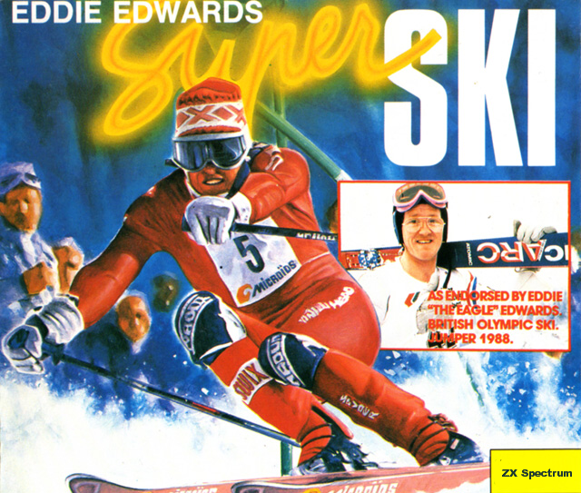 Eddie Edwards' Super Ski box art