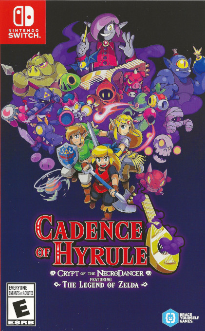 Cadence of Hyrule - Crypt of the NecroDancer Featuring The Legend of Zelda box art