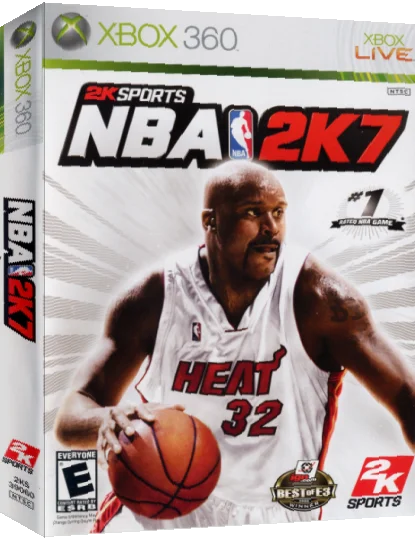 NBA 2K7 — box-3D (US)