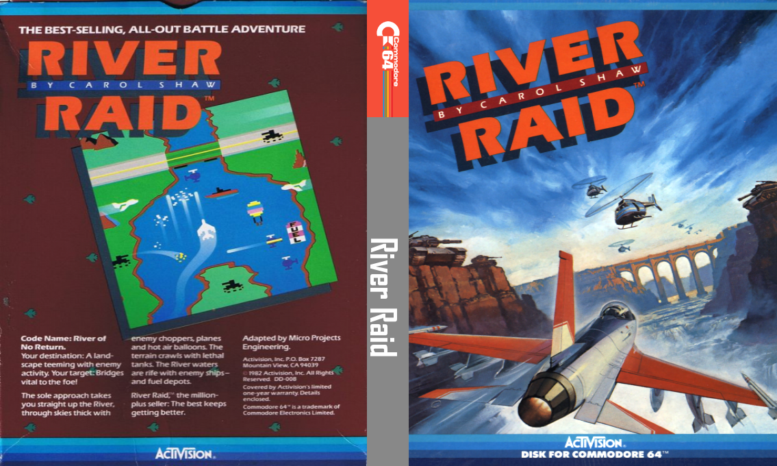 River Raid — box-texture (US)